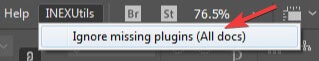 رفع ارور Adobe InDesign missing plugins . آموزشگاه رایگان خوش آموز