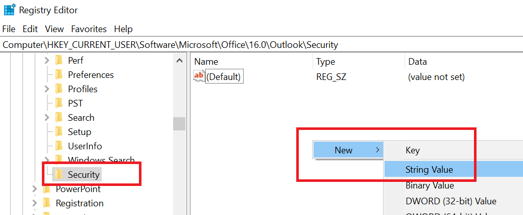 چگونه ارور Outlook blocked access to the following potentially unsafe attachments را در اوت لوک برطرف کنیم . آموزشگاه رایگان خوش آموز