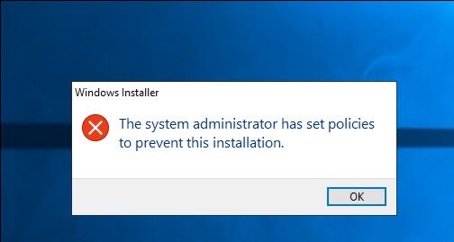 رفع ارور The system administrator has set policies to prevent this installation هنگام نصب برنامه در ویندوز . آموزشگاه رایگان خوش آموز
