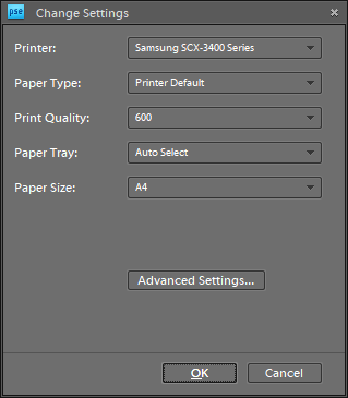 رفع ارور Adobe Photoshop Could not print because of a program error  . آموزشگاه رایگان خوش آموز