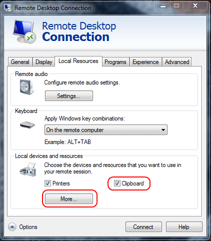 عدم امکان Copy و Paste در ارتباط remote desktop . آموزشگاه رایگان خوش آموز