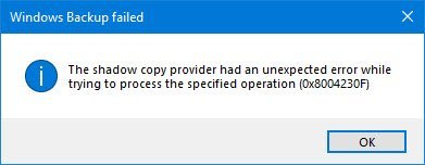 رفع ارور The shadow copy provider had an unexpected error . آموزشگاه رایگان خوش آموز