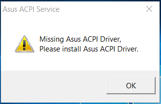 رفع ارور Missing Asus ACPI Driver, Please install Asus ACPI Driver در ویندوز . آموزشگاه رایگان خوش آموز