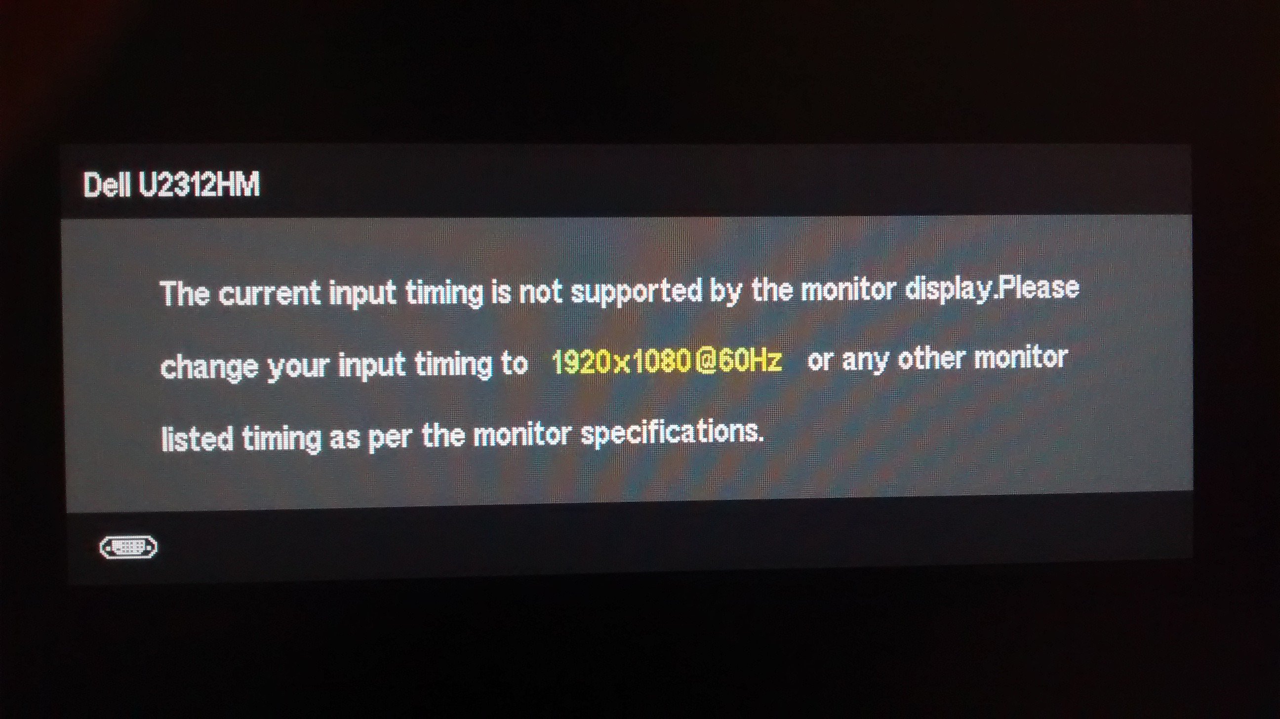 رفع مشکل the current input timing is not supported by the monitor display . آموزشگاه رایگان خوش آموز