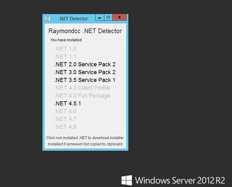 چک کردن ورژن های نصب شده NetFramework در ویندوزهای کلاینت و سرور . آموزشگاه رایگان خوش آموز