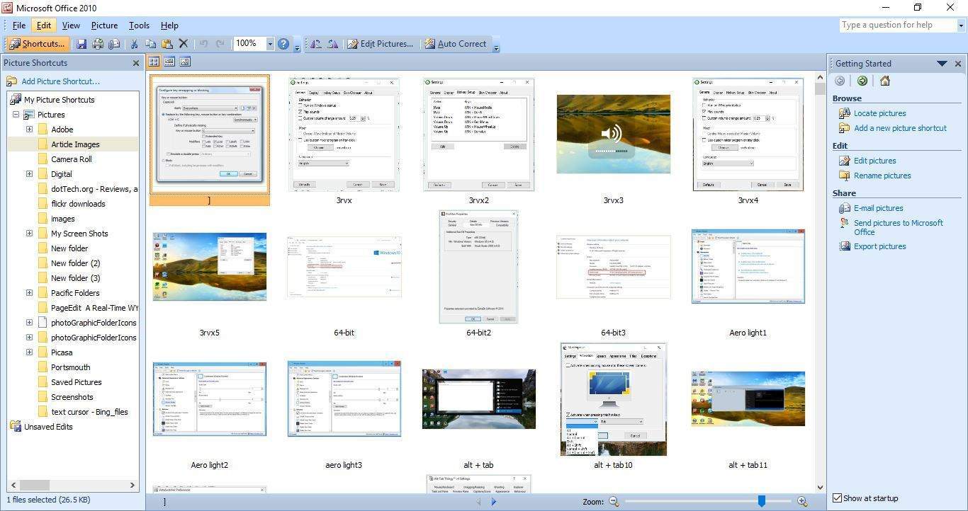 نحوه نصب Microsoft Office Picture Manager در ویندوز . آموزشگاه رایگان خوش آموز