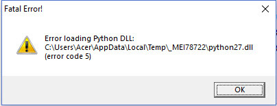 رفع ارور Error loading Python DLL . آموزشگاه رایگان خوش آموز