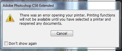 رفع ارور There was an error opening your printer در فتوشاپ . آموزشگاه رایگان خوش آموز
