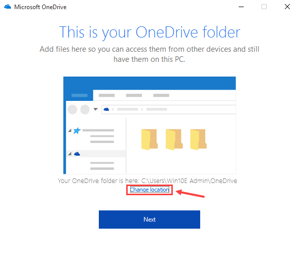 نحوه تغییر فولدر OneDrive در ویندوز . آموزشگاه رایگان خوش آموز