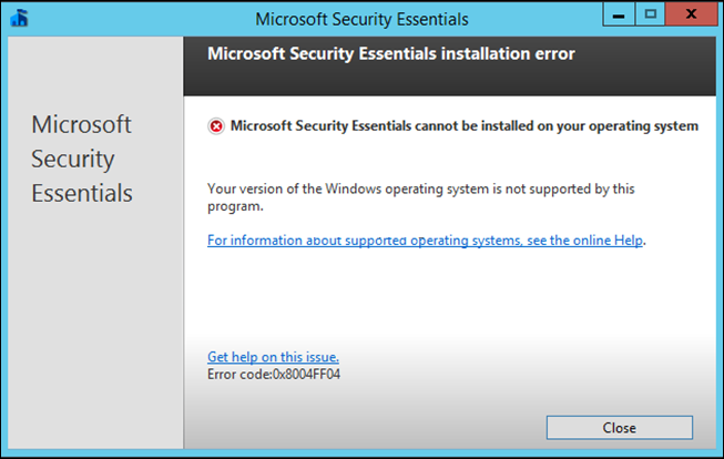 نحوه uninstall کردن Microsoft Security Essentials در ویندوز سرور . آموزشگاه رایگان خوش آموز