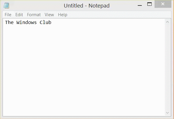 نحوه نمایش نوار وضعیت(Status Bar) در برنامه Notepad . آموزشگاه رایگان خوش آموز
