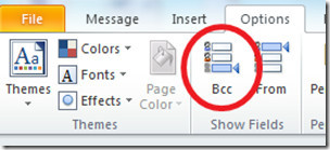 نحوه فعال کردن BCC هنگام ارسال ایمیل در Outlook . آموزشگاه رایگان خوش آموز