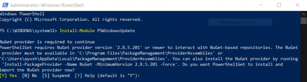 اجرای فرآیند Windows Update با استفاده از دستورات Powershell و Command Prompt . آموزشگاه رایگان خوش آموز
