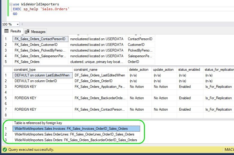 لیست کردن تمامی foreign key های یک جدول در SQL Server . آموزشگاه رایگان خوش آموز