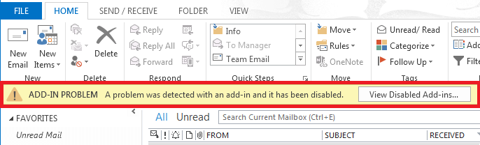 برطرف کردن خطای A problem was detected with an در Outlook . آموزشگاه رایگان خوش آموز