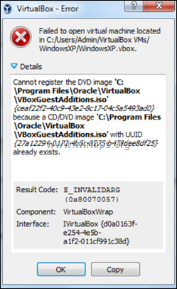 رفع ارور VirtualBox Cannot register the DVD image . آموزشگاه رایگان خوش آموز