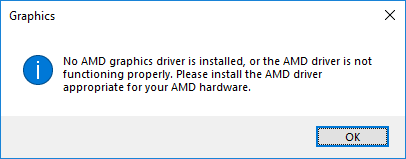 رفع خطای No AMD Graphics driver is installed . آموزشگاه رایگان خوش آموز
