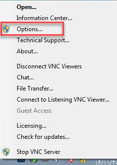 آموزش ریموت با استفاده از نرم افزار VNC- نحوه غیرفعال کردن کیبورد و موس در VNC Viewer . آموزشگاه رایگان خوش آموز