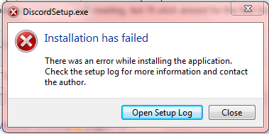 رفع خطای Discord Installation has failed . آموزشگاه رایگان خوش آموز
