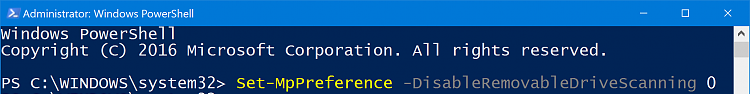 فعال یا غیرفعال کردن اسکن درایوهای خارجی توسط Windows Defender . آموزشگاه رایگان خوش آموز