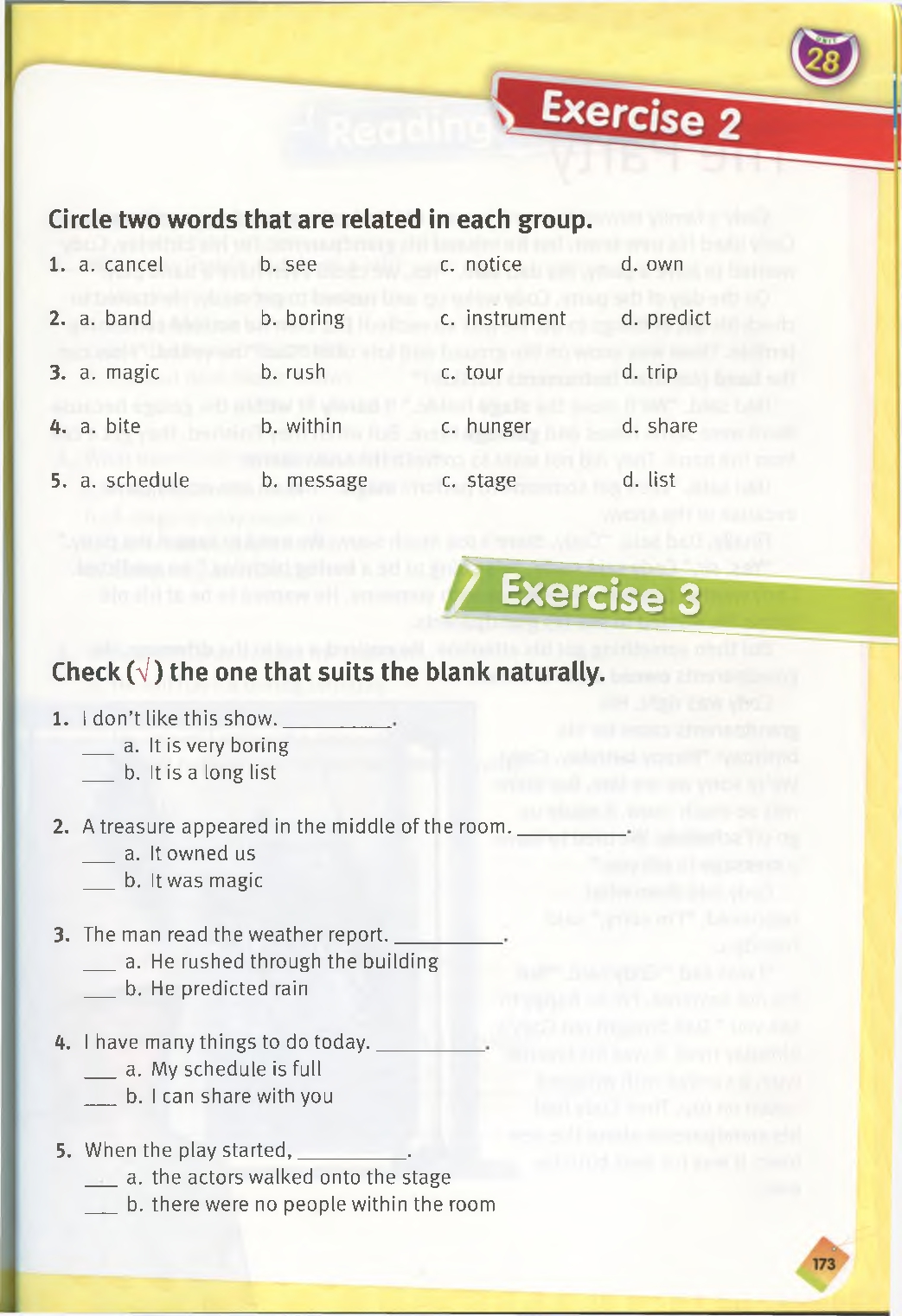 Book 4000 Essential English Words 1 Unit 28 Word List Exercise 