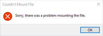 رفع ارور Couldn’t Mount file, Sorry, there was a problem mounting the file . آموزشگاه رایگان خوش آموز