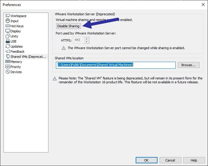 تداخل VMWare Workstation با نرم افزار دیگر و تغییر پورت پیشفرض 443 در VMWare  . آموزشگاه رایگان خوش آموز