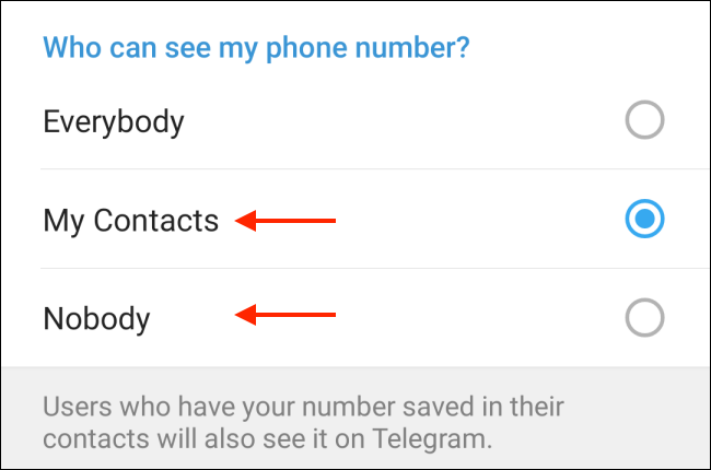 نحوه پنهان کردن شماره تماس در تلگرام(اندروید و آیفون) . آموزشگاه رایگان خوش آموز