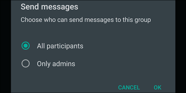 فعال کردن ارسال پیام فقط توسط ادمین ها در برنامه واتس اپ(اندروید و آیفون) . آموزشگاه رایگان خوش آموز