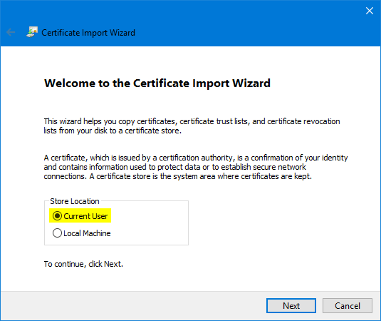 نحوه import کردن EFS Certificate در ویندوز . آموزشگاه رایگان خوش آموز