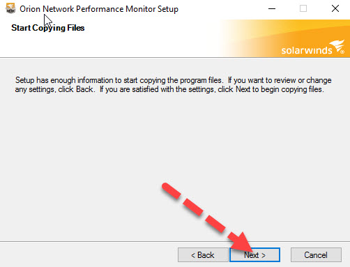 نحوه نصب SolarWinds Network Performance Monitor