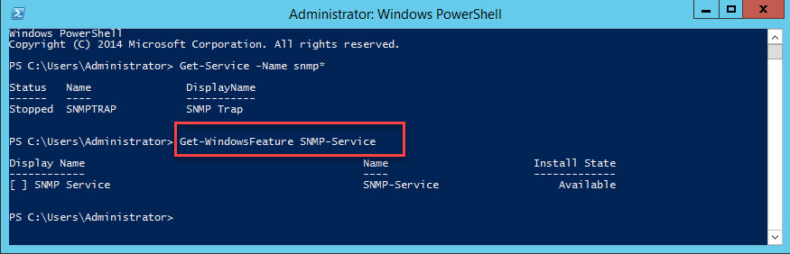 نصب کردن SNMP  در ویندوز سرور