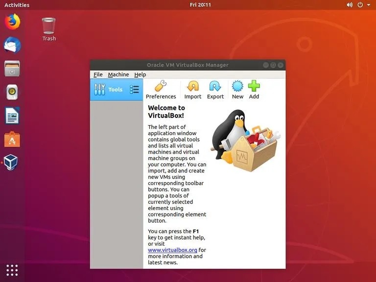 آموزش نصب Virtualbox در اوبونتو 20.04 . آموزشگاه رایگان خوش آموز
