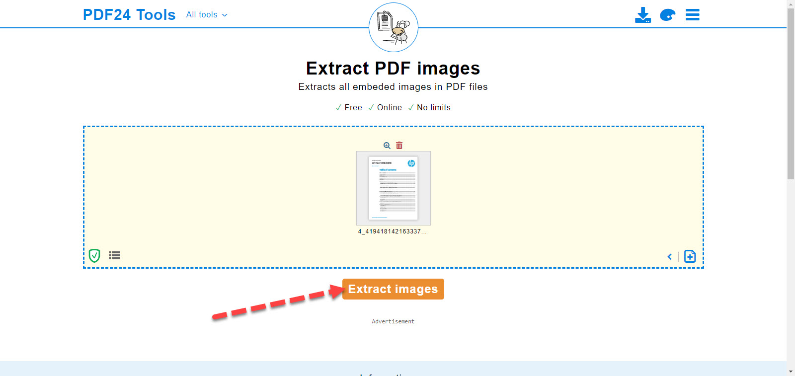 نحوه استخراج عکس ها از فایل PDF