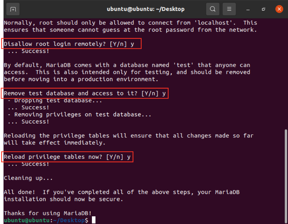 آموزش نصب MariaDB در Ubuntu 20.04