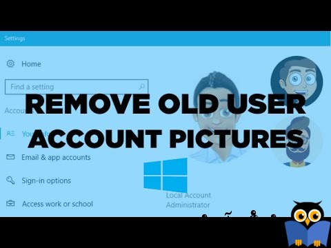 حذف عکسهای قدیمی کاربران در ویندوز 10