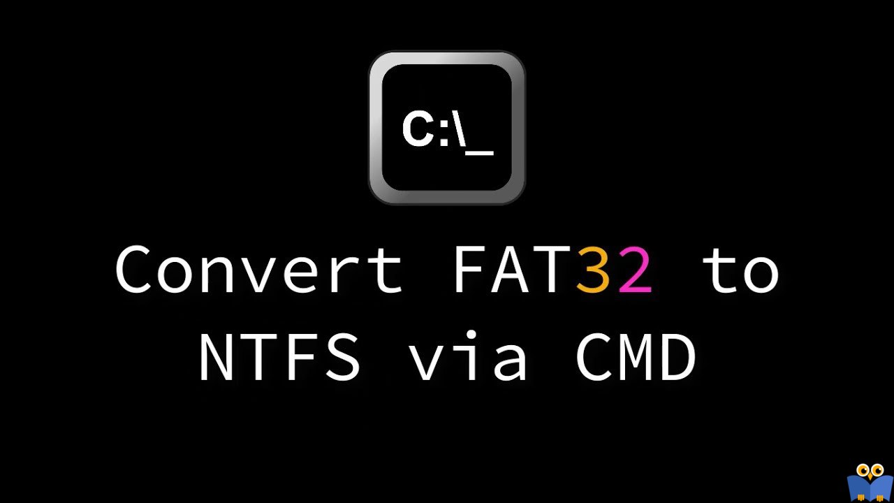 تبدیل فایل سیستم fat32 به ntfs
