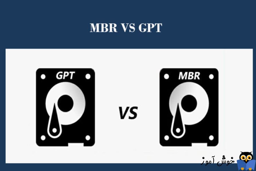 تفاوت پارتیشن استایلGPT و MBR