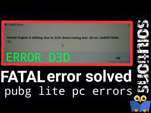 رفع ارور Unreal Engine is exiting due to D3D device being lost در بازی های کامپیوتری