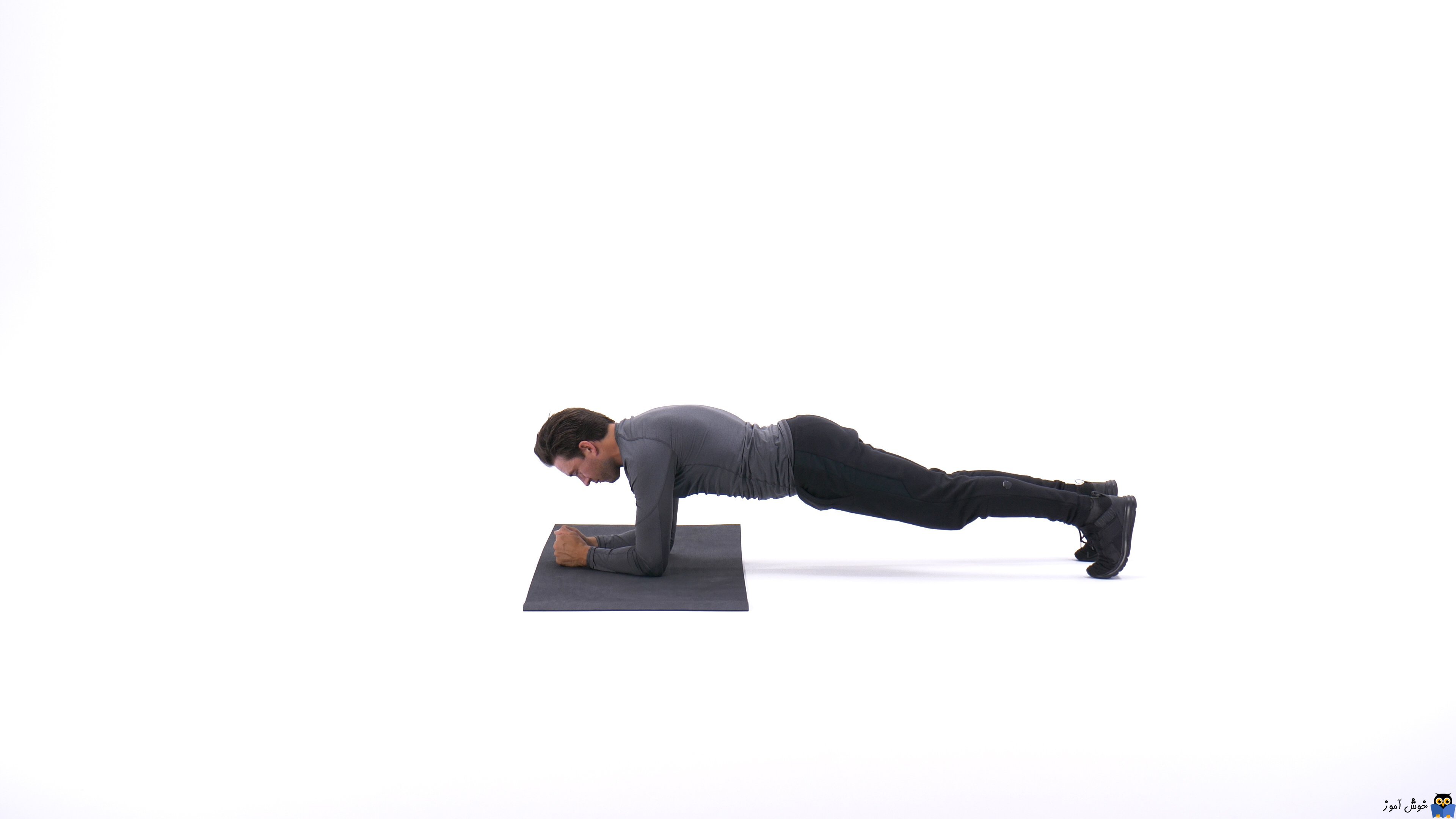حرکت Elbow plank
