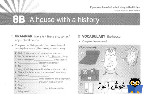 Workbook: 8B a house with a history