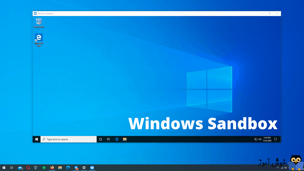 رفع ارور Windows Sandbox failed to start, Error 0x80070057, The parameter is incorrect در Sandbox