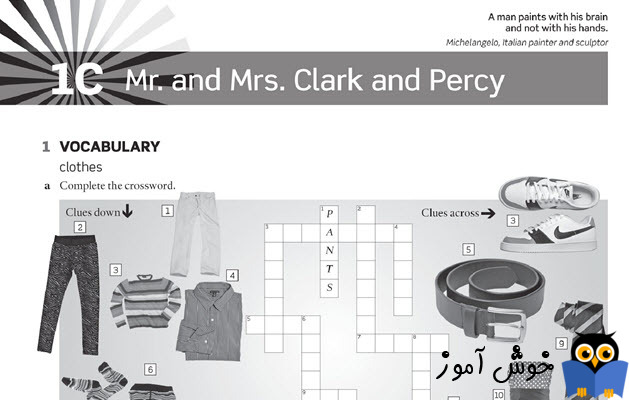 Workbook: 1C Mr. and Mrs. Clark and Percy