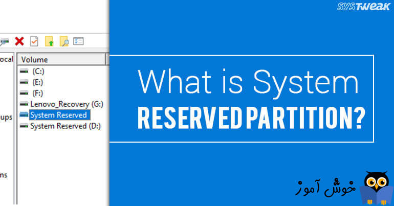 پارتیشن System Reserved چیست؟