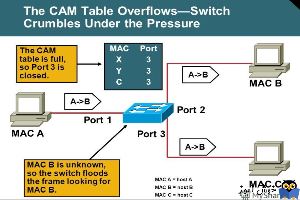 پروتکل ARP و CAM Table