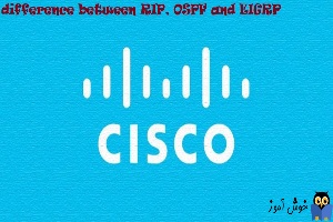 تفاوت پروتکل های مسیریابی OSPF، RIP و EIGRP