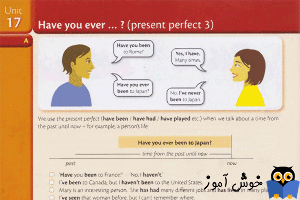 Unit 17: Have you ever... ? (present perfect 3)