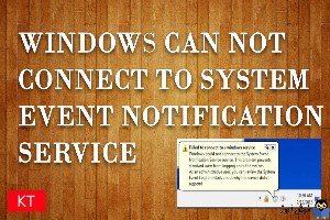 رفع ارور Failed to connect to a windows services در ویندوز