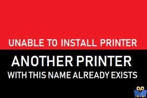 رفع ارور Unable to install printer. Another printer or printer with this name already exists هنگام نصب درایور پرینتر در ویندوز