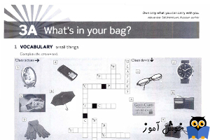 Workbook: 3A What is in your bag